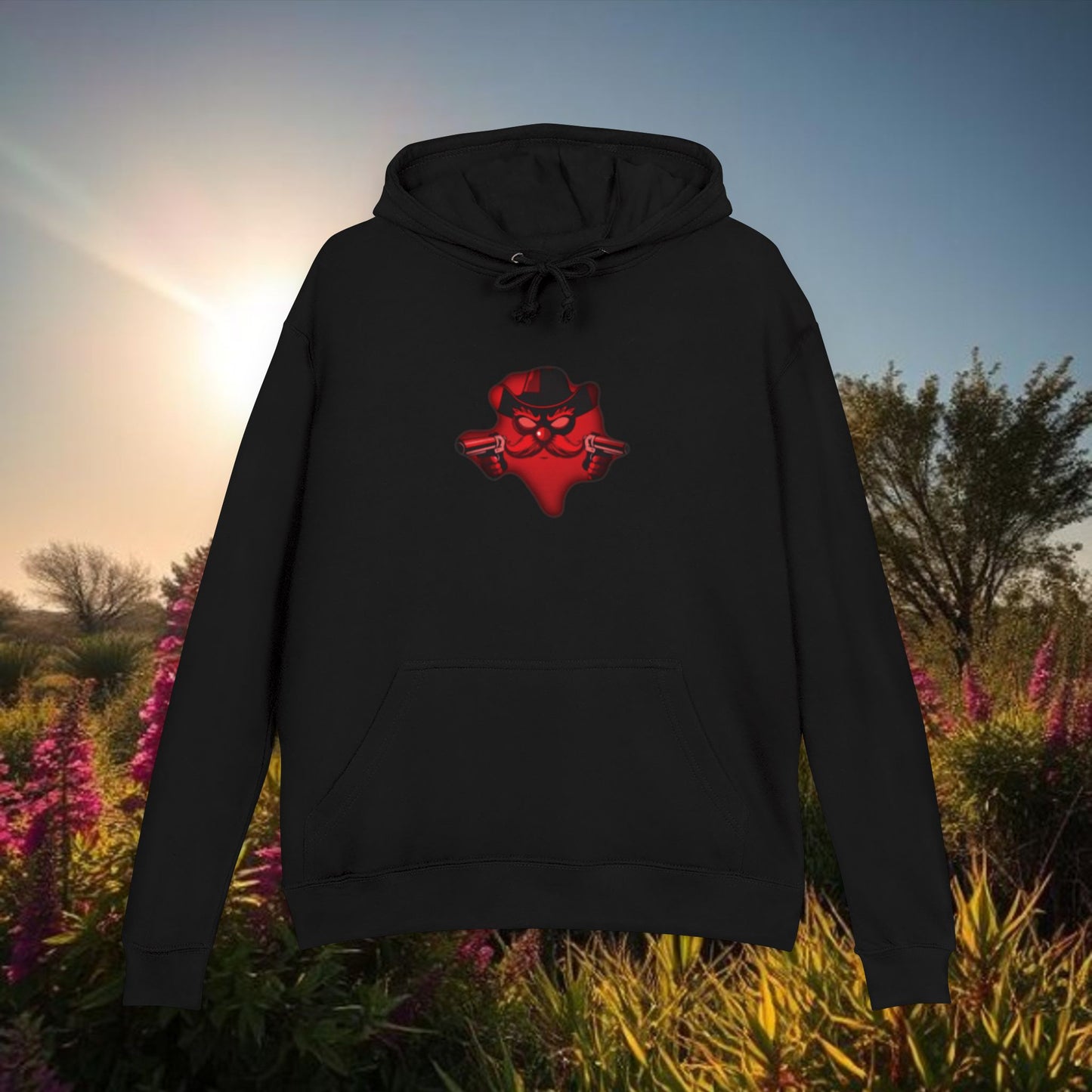 Stylish Hoodie with Playful Design, Unisex Pullover, Casual Wear, Unique Gift for Friends, Gameday Style, Everyday Comfort