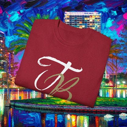 TB Monogram Tee — 813 Tampa Area Short-Sleeve T-Shirt