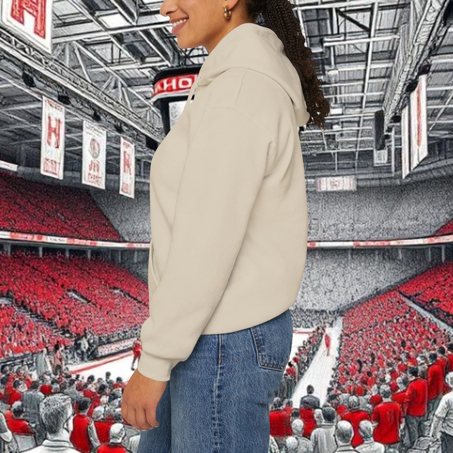 Graffiti Style Hoodie - Perfect for Game Day