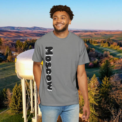 Moscow Idaho Graphic Tee, Unisex T-shirt, Gift for Travelers, Home State Apparel, Casual Wear, Summer Style
