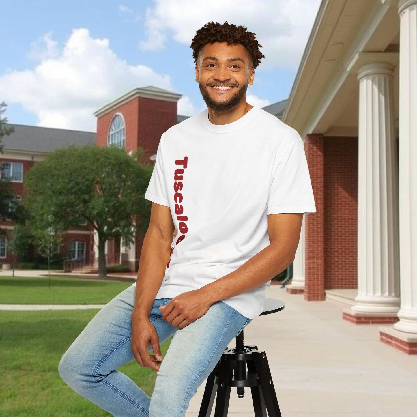 Tuscaloosa Elephant Graphic Tee, Unisex Sports T-Shirt, Football Fan Shirt, College Football Apparel, Gift for Game Day