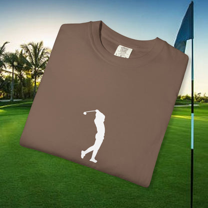 Golf Lover's Unisex Garment-Dyed T-Shirt - Perfect Gift for Golf Enthusiasts, Casual Wear, Sports Apparel, Father's Day, Birthday