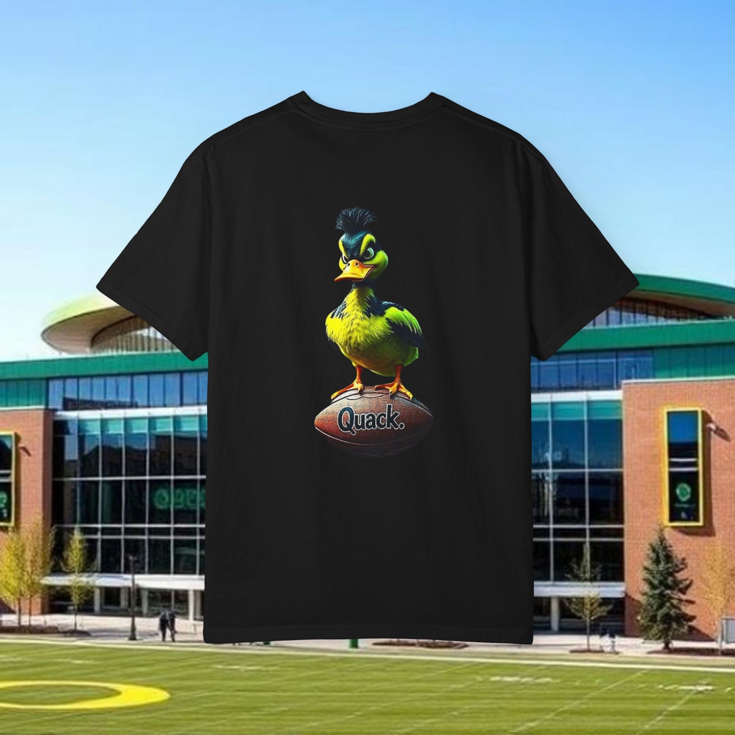 Eugene Fan T-Shirt, Unisex Sports Tee, Game Day Apparel, Football Fan Gear, College Team Shirt, Quack Spirit Wear