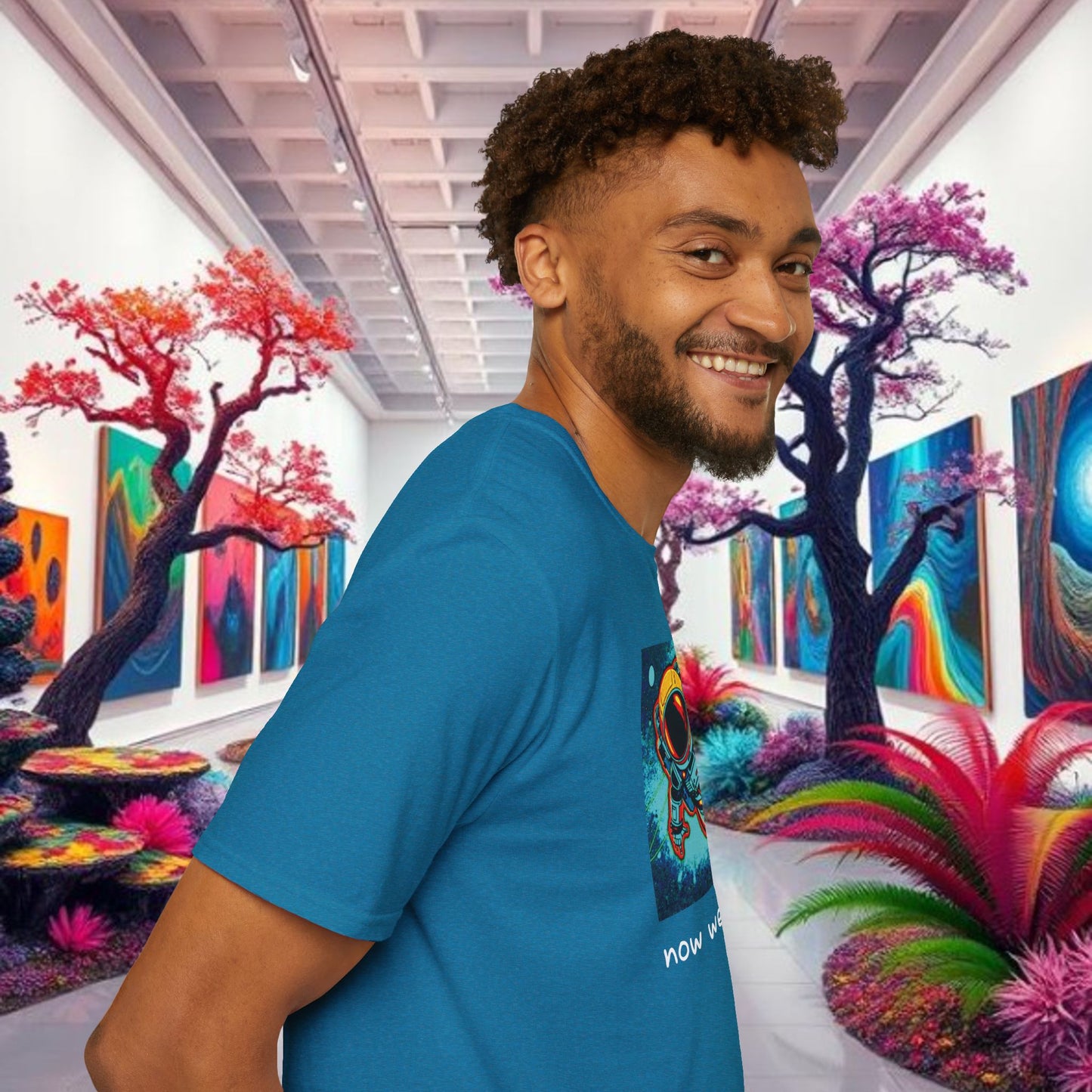 Astronaut Graphic T-Shirt | Unisex Space Tee, Gift for Astronaut Lovers, Hip Hop Fans, Casual Wear, Festival Shirt