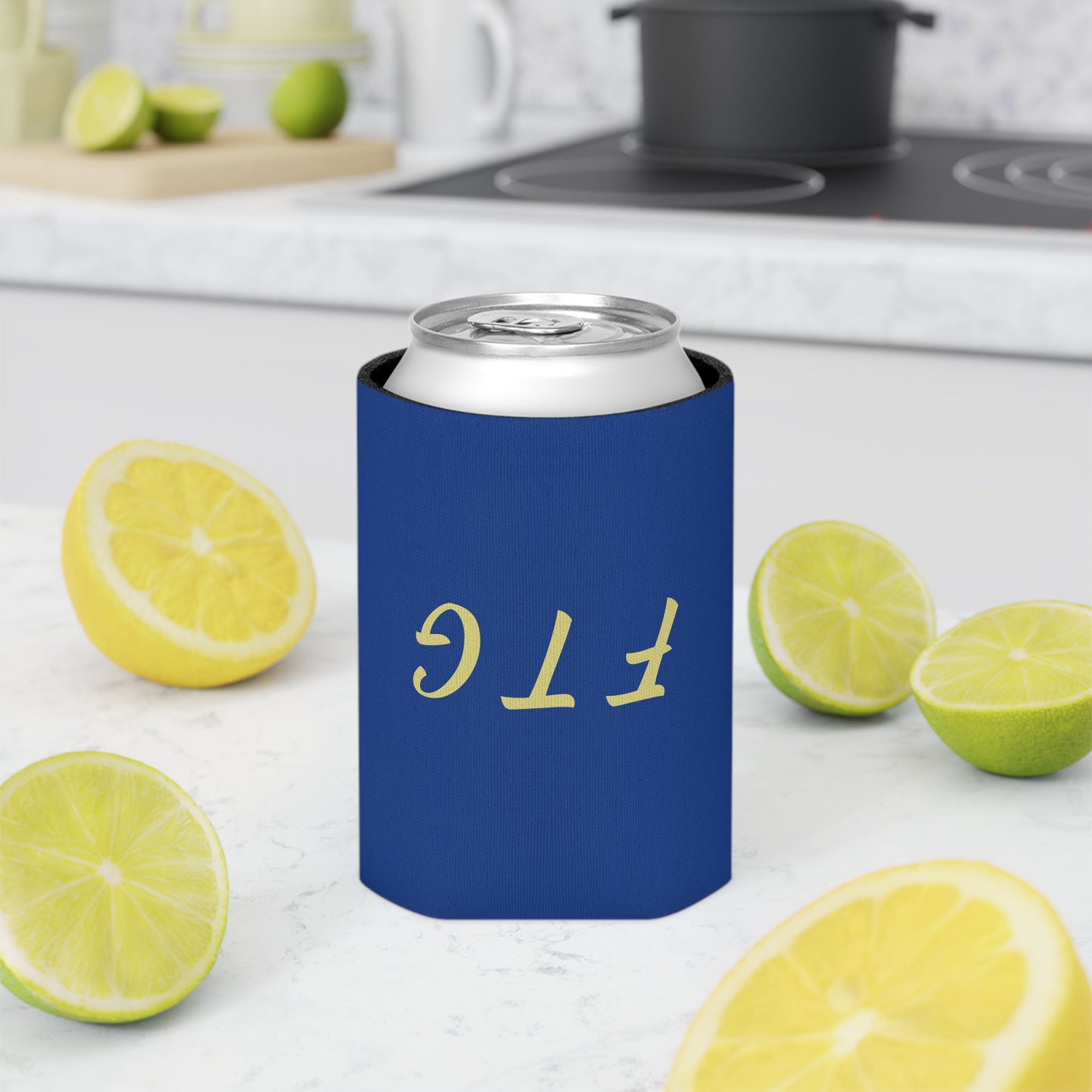 Upside Down FTG Can Cooler for Parties, Beach Days, or Gifting | Summer Fun, Bobcat Fans, Beverage Insulator, Outdoor Events, BBQ