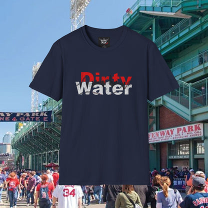 Dirty Water Unisex Softstyle T-Shirt | Casual Graphic Tee, Summer Outfit, Gift for Friends, Beachwear, Everyday Wear