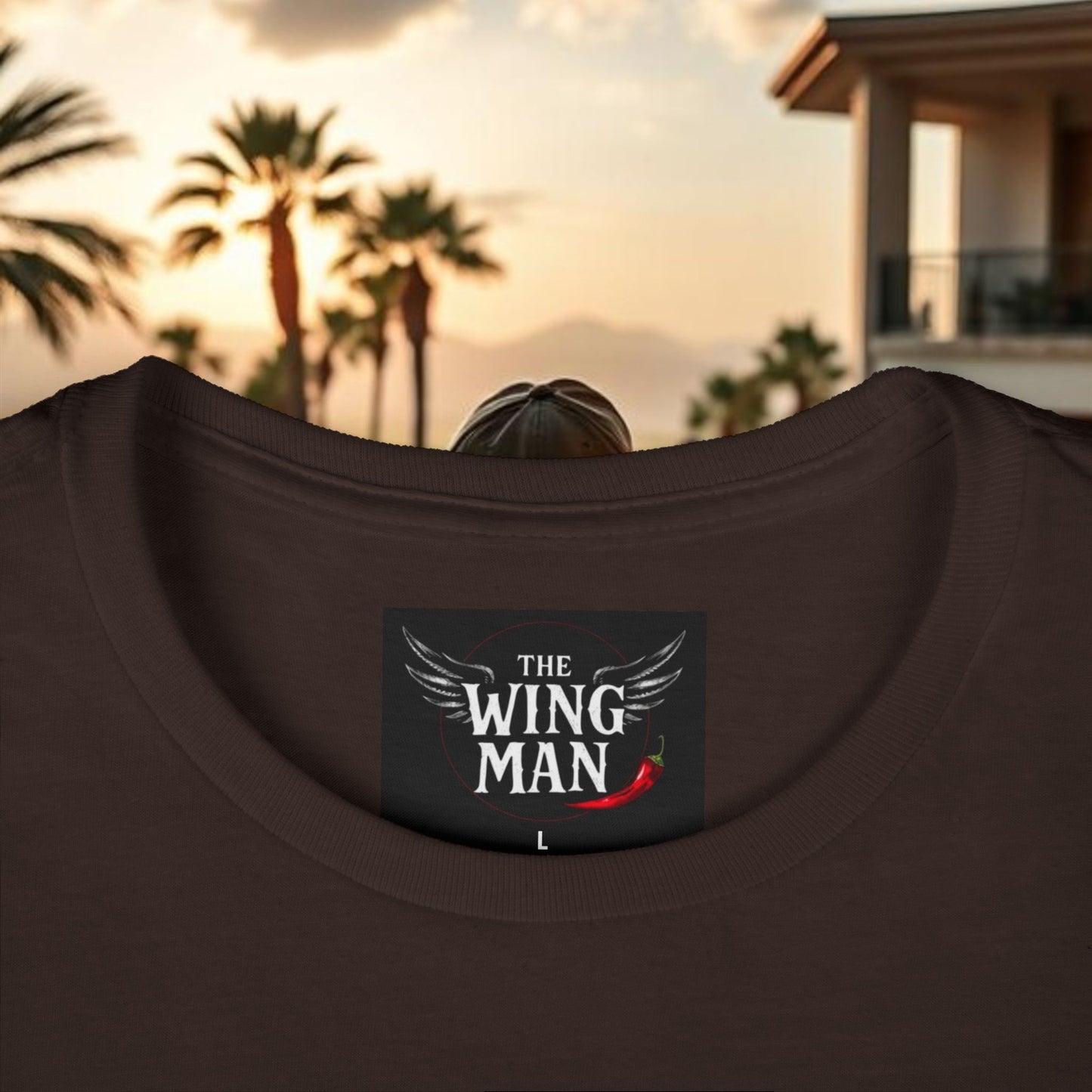 Wing Man Vibes Women's Softstyle Tee - Chill Vibes for Everyday Comfort, Graphic Tee, Casual Wear, Gift for Her, Summer Style, Inspirational Fashion