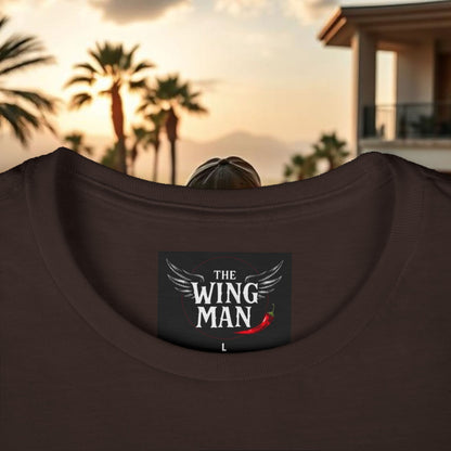 Wing Man Vibes Women's Softstyle Tee - Chill Vibes for Everyday Comfort, Graphic Tee, Casual Wear, Gift for Her, Summer Style, Inspirational Fashion