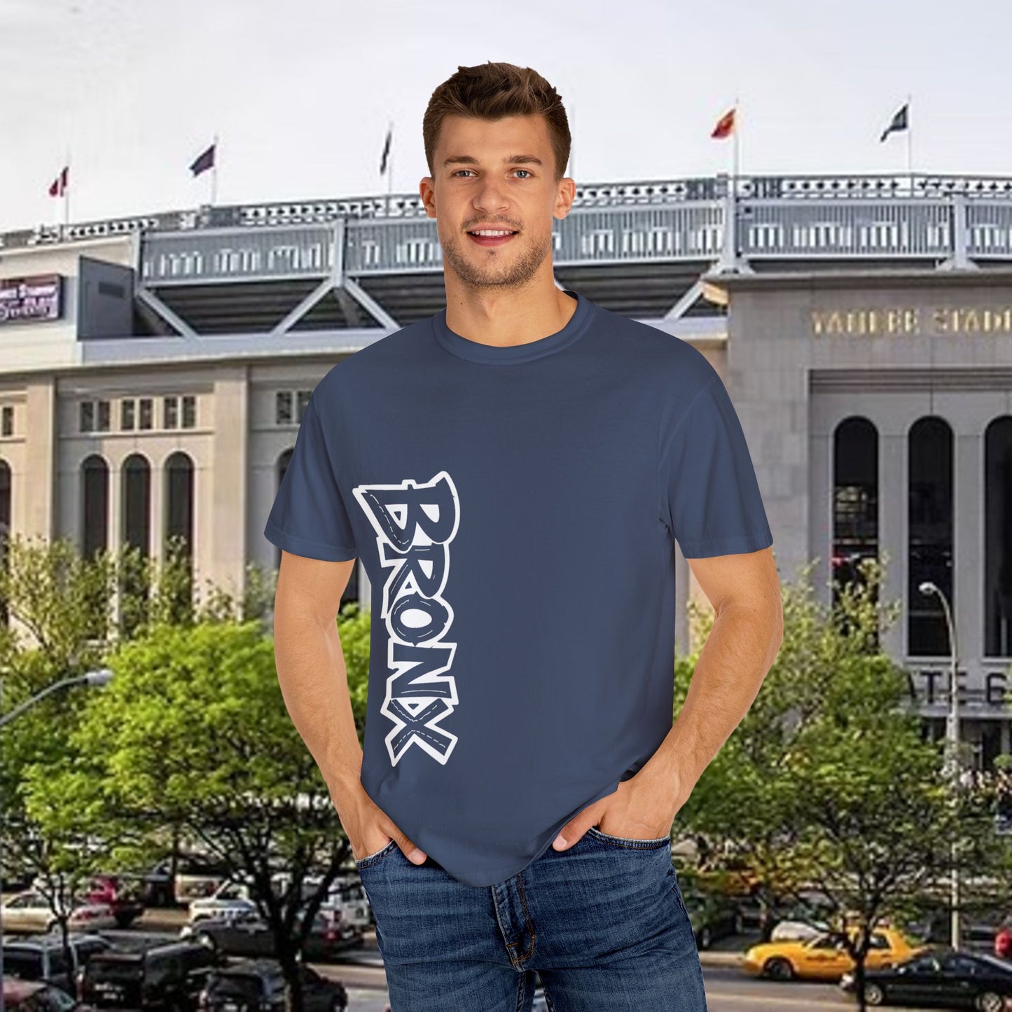 Bronx Graphic Tee, Streetwear Style T-shirt for New Yorkers, Perfect Gift for Fans of NYC, Casual Everyday Wear, Stylish City Life Fashion