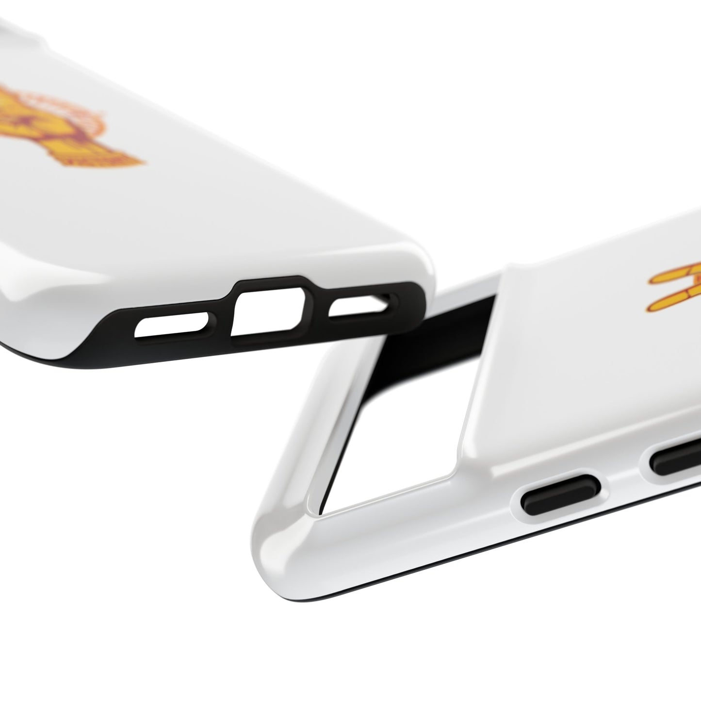 Victory Themed Stylish Phone Case - Tough Cases with Peace Sign Design, Customizable Phone Covers, Gift for Tojan Fans, Trendy Accessories