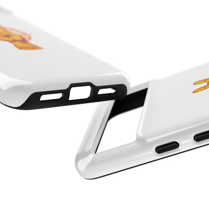 Victory Themed Stylish Phone Case - Tough Cases with Peace Sign Design, Customizable Phone Covers, Gift for Tojan Fans, Trendy Accessories