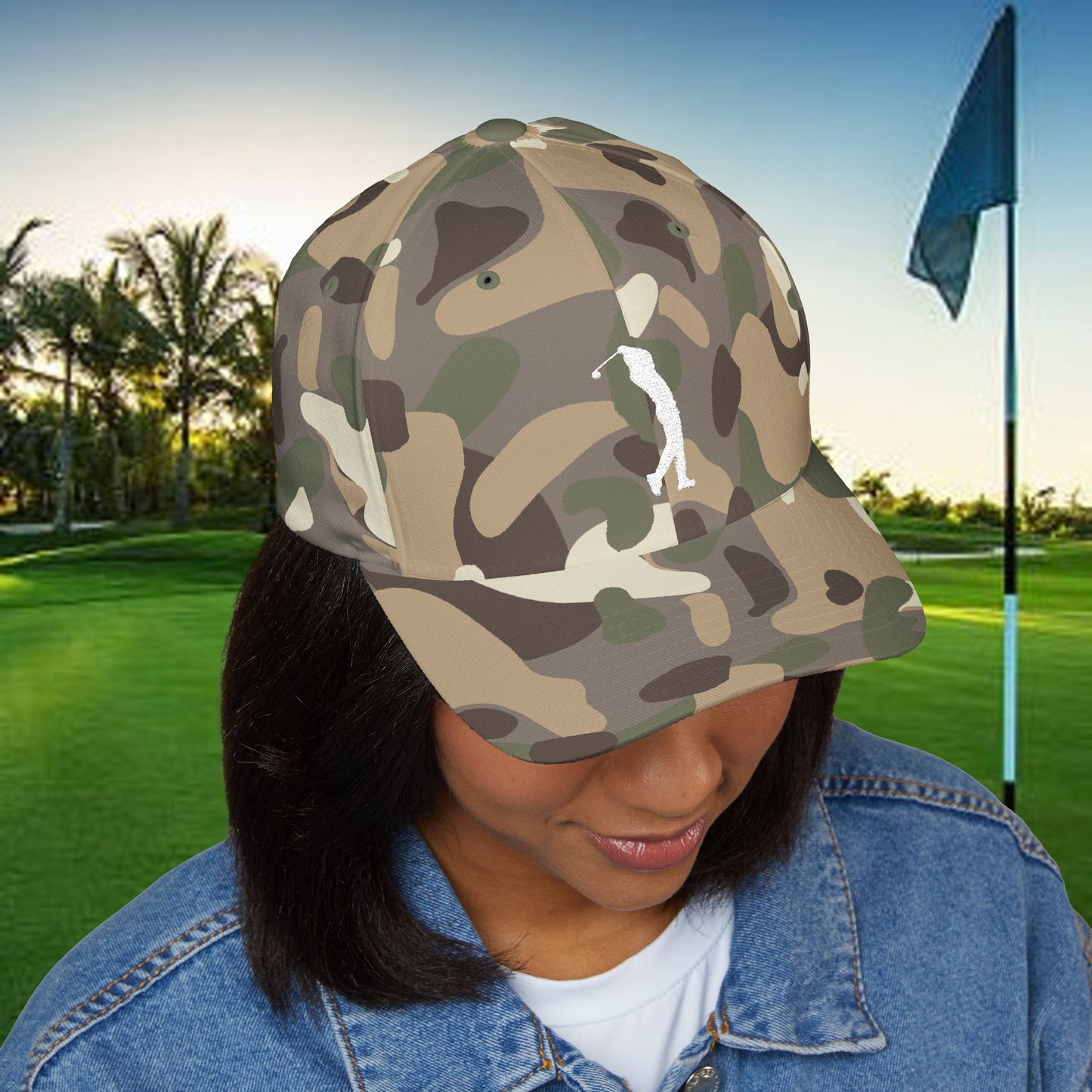 Scottie Inspired Golf Hat for Everyday Wear, Perfect for Outdoor Activities, Sports, Gift Idea, Casual Fashion, Summer Accessory