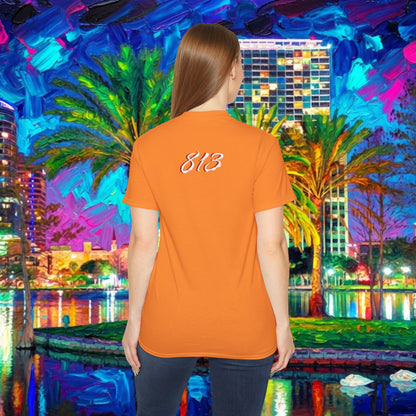 TB Monogram Tee — 813 Tampa Area Short-Sleeve T-Shirt