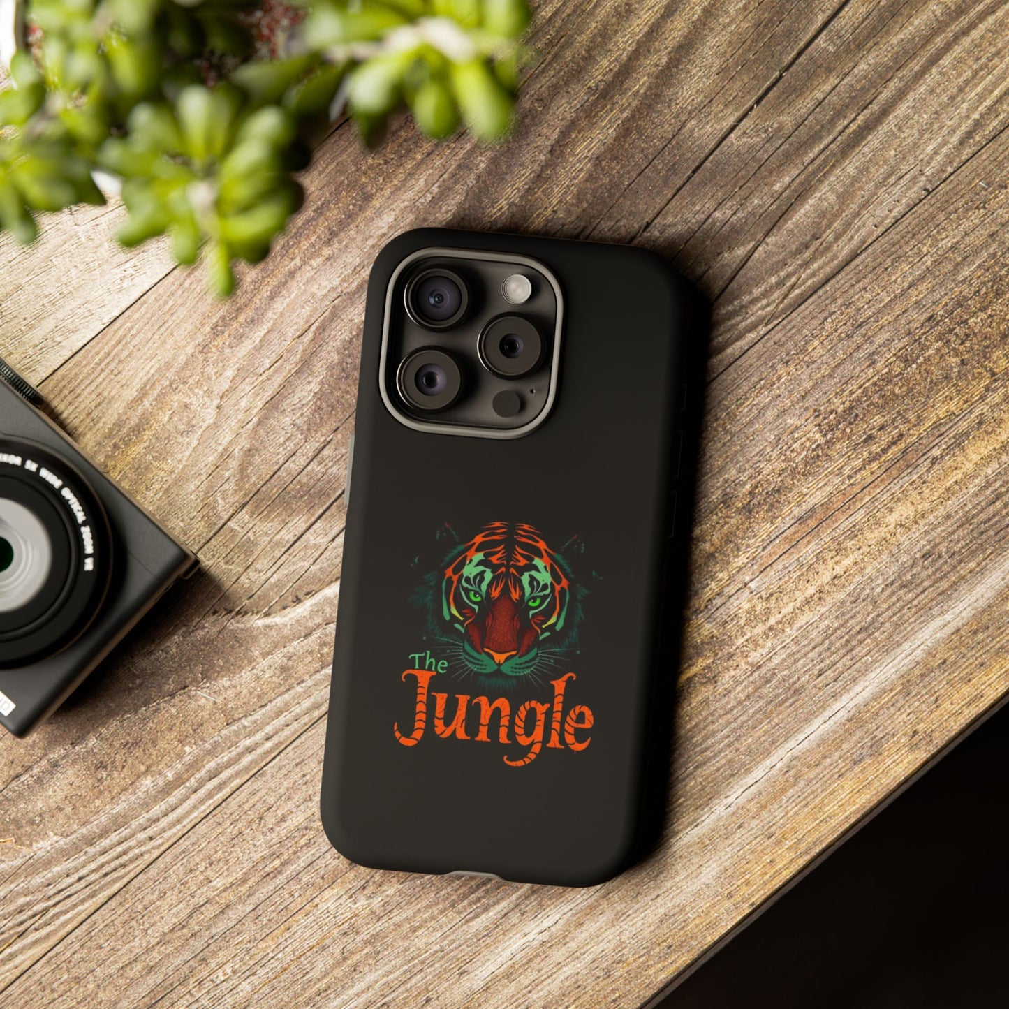Phone Case, The Jungle Tough Phone Case for Football Fans, Friend Gift, Football Fan Accessories, Custom Phone Cover, Sports Team