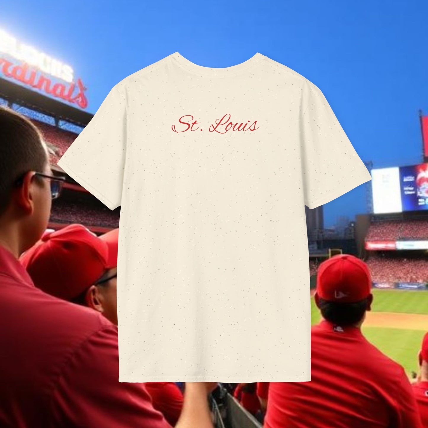 Legends Number 4 Unisex Softstyle T-Shirt, Casual Tee, Gift for Baseball Fans, Birthday Present, Everyday Wear, Unique Style