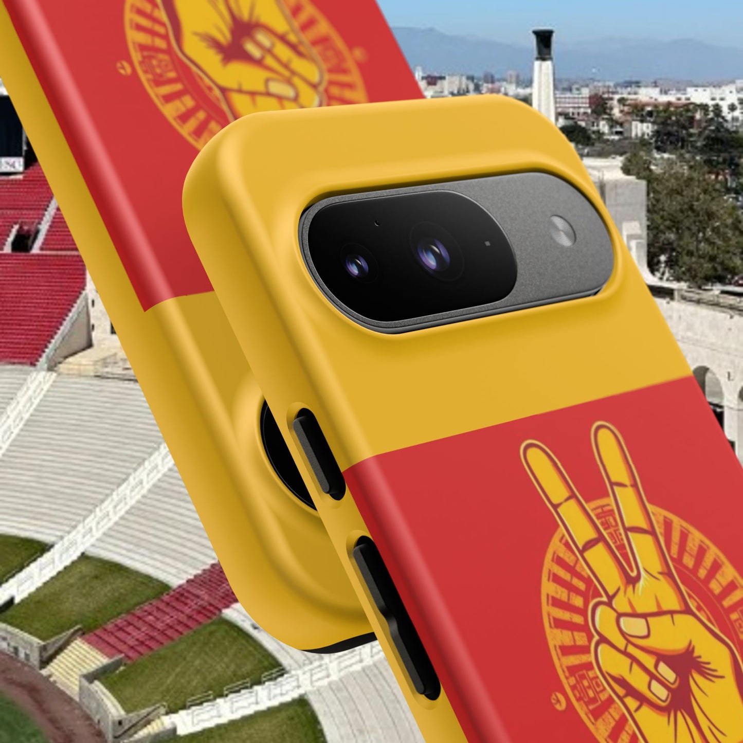 Victory Inspired Symbol Phone Case, Tough Phone Cover, Gift for Empowerment, Inspirational Tech Accessory, Unique Phone Protection