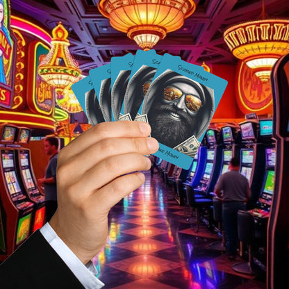 Custom Poker Playing Cards, Fun Game Night Accessory, Unique Gift for Gamers, Poker Night Essential, Casino Theme Decor