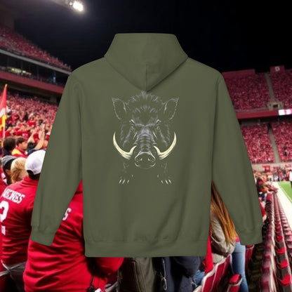 Boar Graphic Hoodie — Rugged Wild Boar Illustration with '479' Chest Print