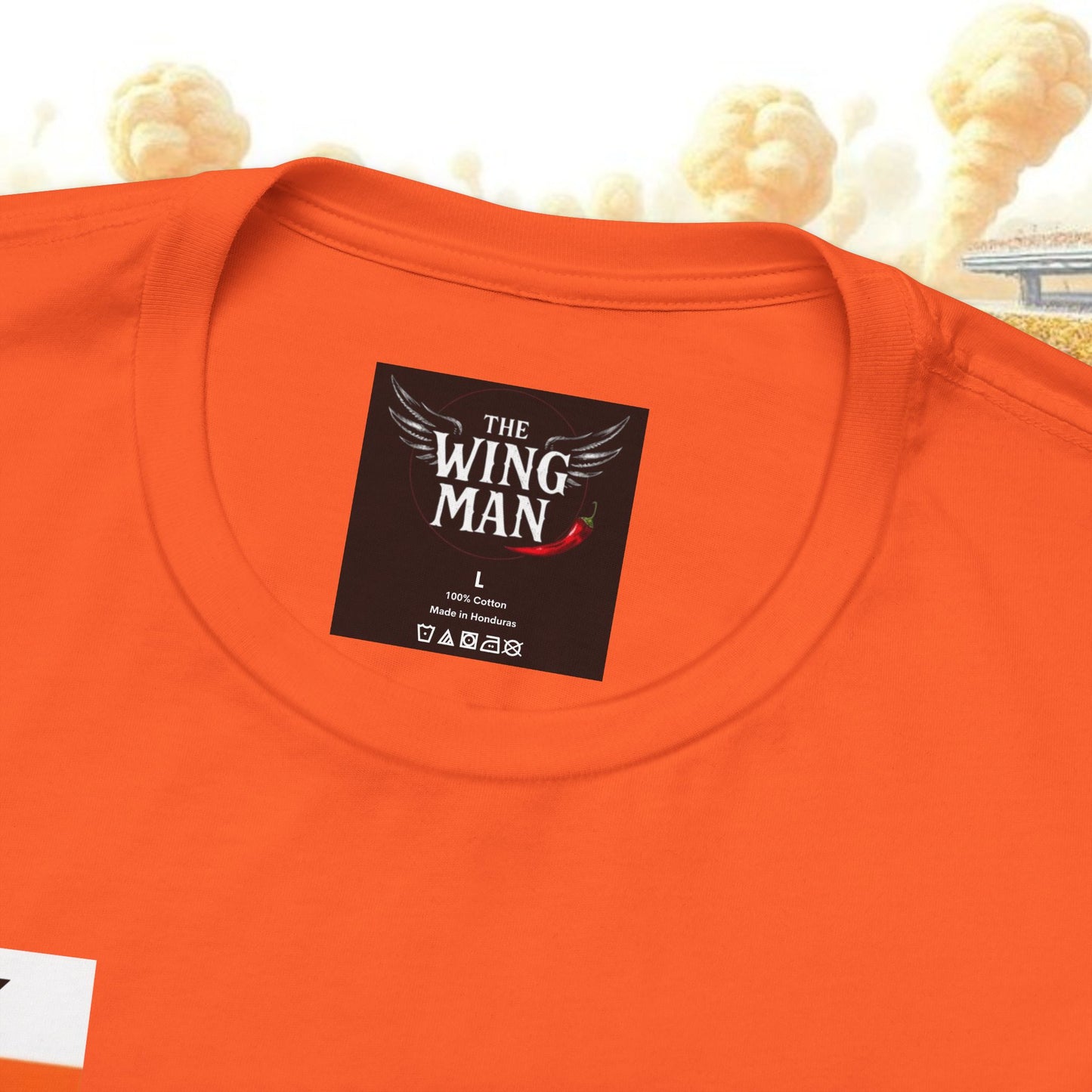 Knoxville Tennessee Orange Tee — Vertical Checker Football Shirt, Perfect for Tailgates, Football Games, or Relaxing.