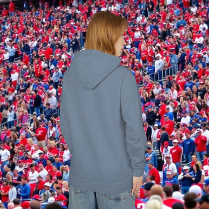 Oxford Lightweight Hoodie, Unisex Casual Wear, Perfect for Game Days, Gift for Sports Fans, Western Style Sweatshirt