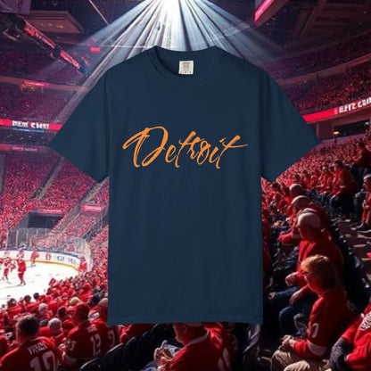 Detroit Script T-Shirt — City Pride Tee