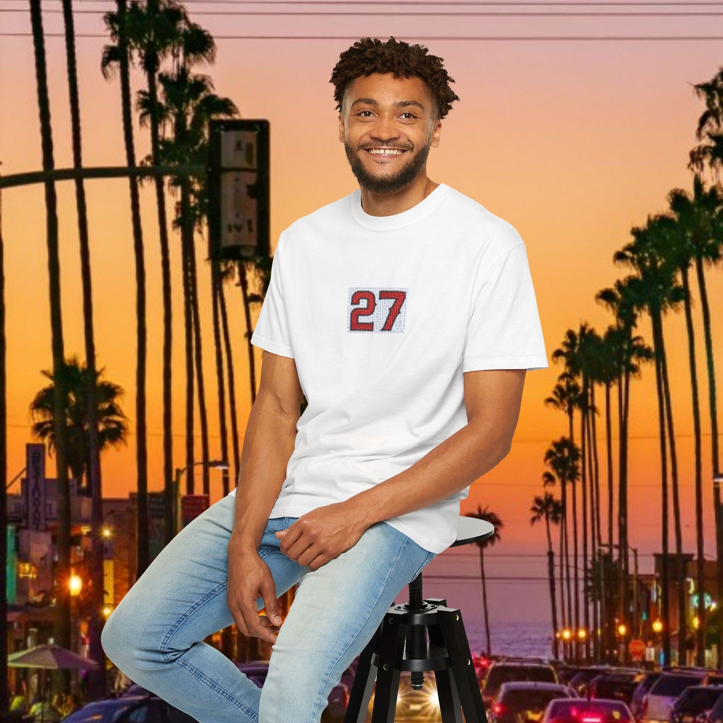 #27 T-Shirt - Perfect Gift for Sports Fans, Baseball Fans, Vintage Style, Everyday Wear, Casual Outfit