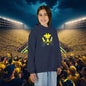 Youth College Spirit Hoodie, Perfect for Game Days, Sports Events, Team Spirit, School Pride, Outdoor Activities