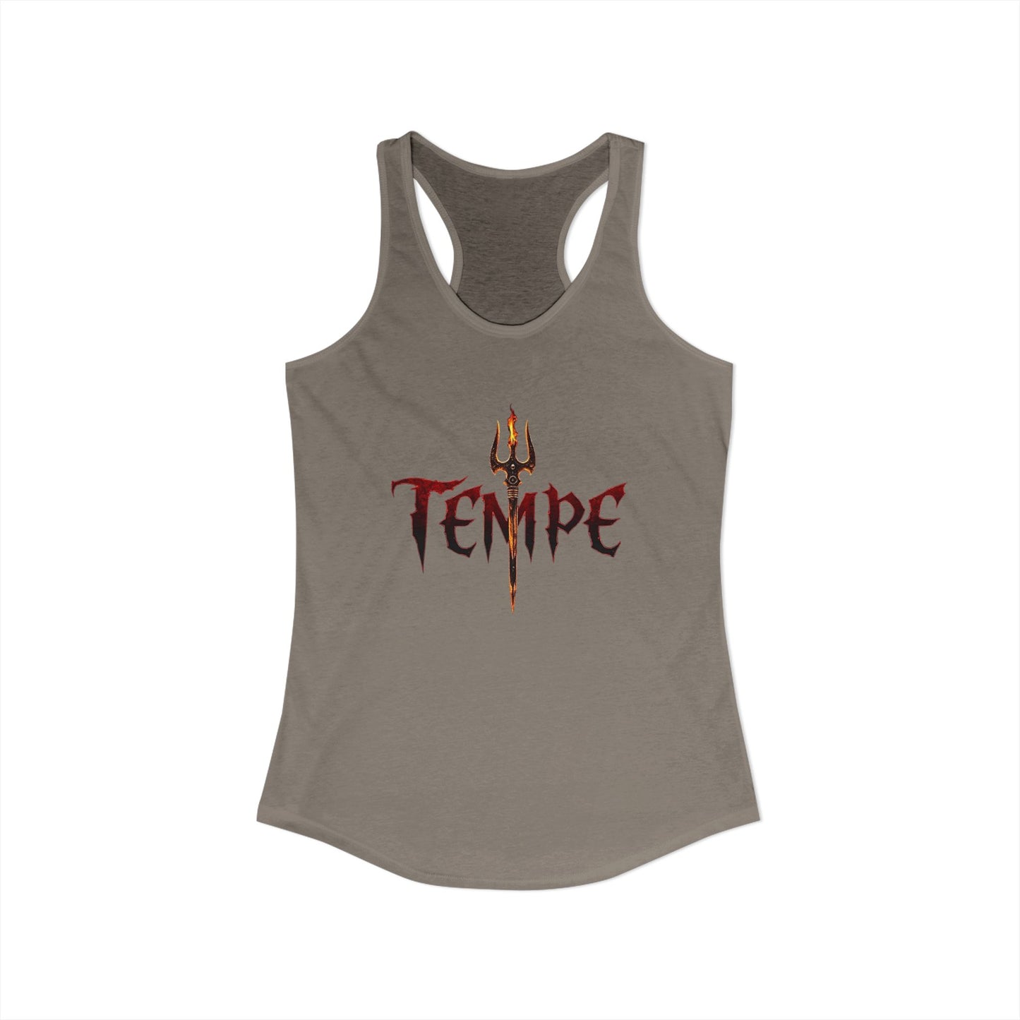 Tempe Women's Racerback Tank - Stylish Workout Top, Perfect for Gym, Sports, Fitness, Summer Wear, Casual Days