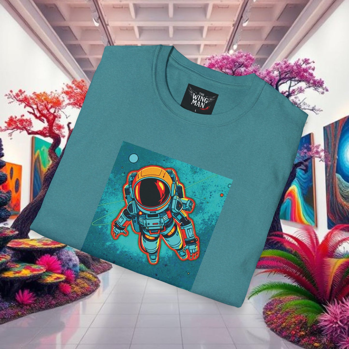Astronaut Graphic T-Shirt | Unisex Space Tee, Gift for Astronaut Lovers, Hip Hop Fans, Casual Wear, Festival Shirt