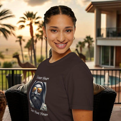 Scared Money Unisex Softstyle T-Shirt - Casual Wear, Streetwear, Gift for Him, Statement Tee, Urban Fashion