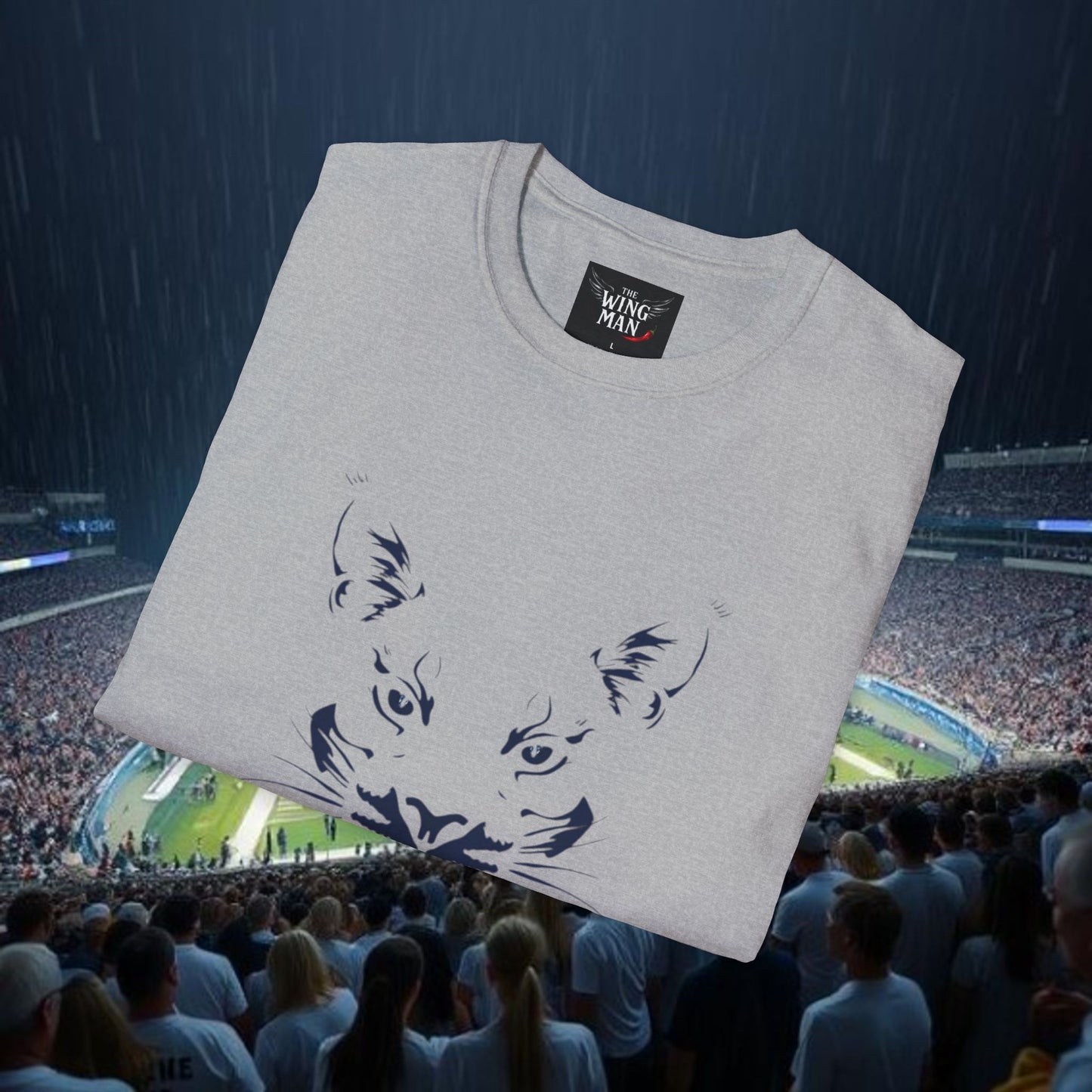 Graphic T-Shirt, Unisex Tee, College Shirt, Casual Wear, College Fashion, Gift for Sports Fans