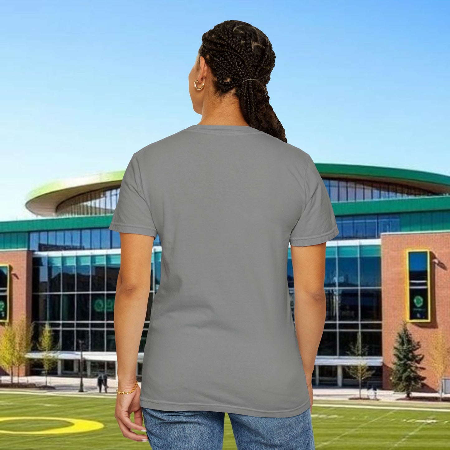 Eugene Saturdays T-Shirt | Unisex Garment-Dyed Tee for Gametime, College Spirit, Graduation, Tailgating, Oregon Fans