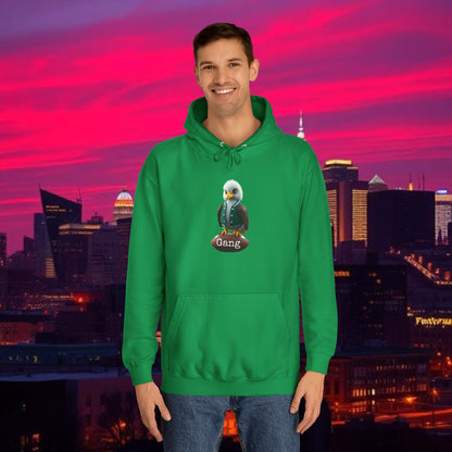 Hoodie with Quirky Design, Unisex Apparel for Football Fans, Comfortable Pullover for Game Day, Perfect Back-to-School Gift