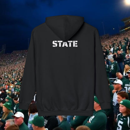 Unisex Hoodie, No Fly Zone Sweatshirt, College Apparel, Spartan Fan Gear, Gift for Him/Her, Made in USA