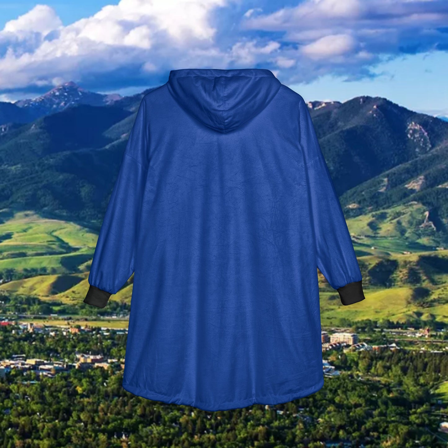 Unisex Bobcat Paw Hooded Blanket, Hooded Blanket for Winter Caturdays