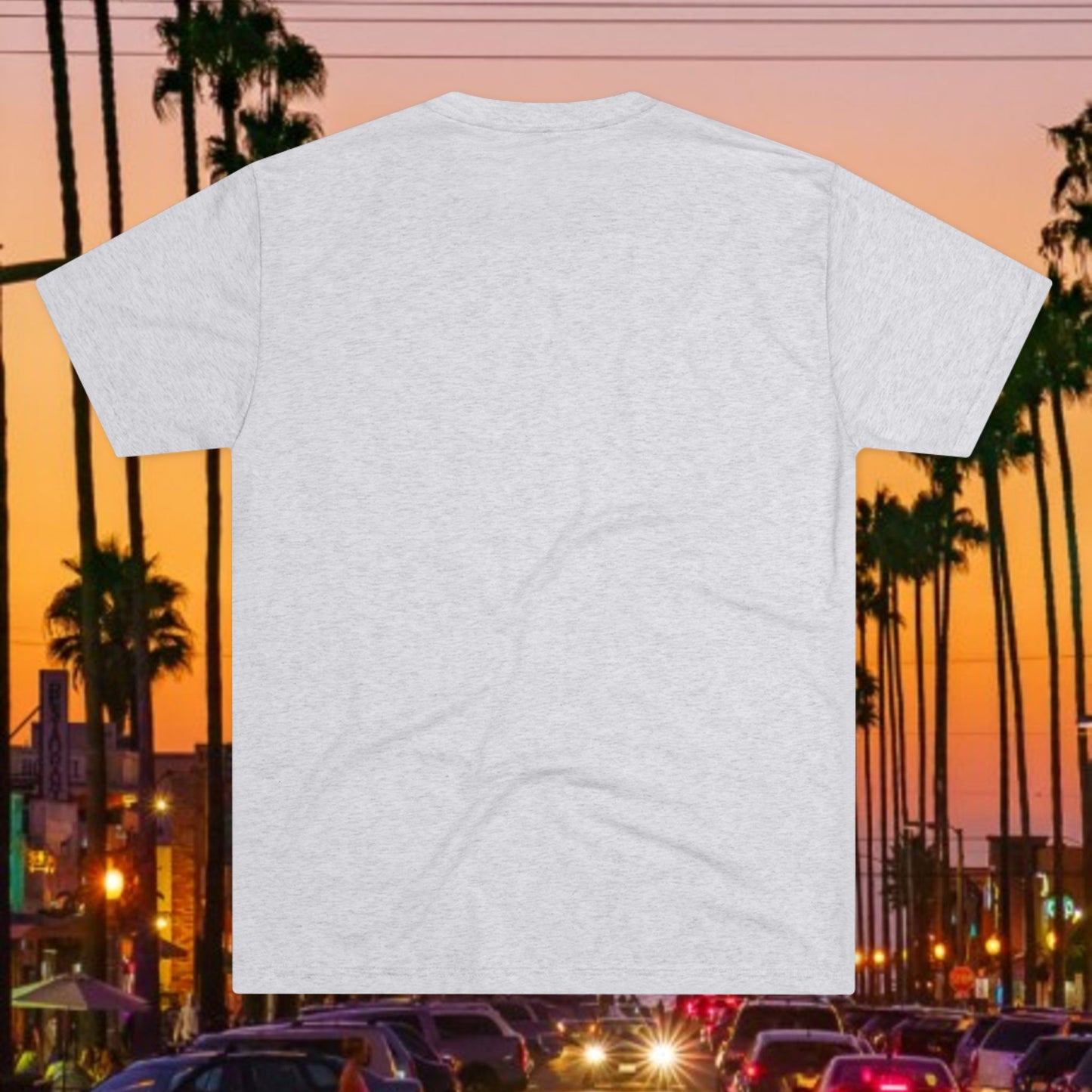 LA Script T‑Shirt — Vintage Los Angeles Graphic Tee, Super Soft Tri-Blend Material