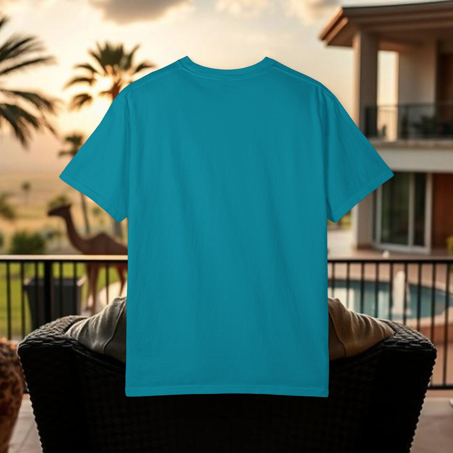 Unbothered Garment-Dyed T-Shirt, Relaxed Fit Tee, Casual Everyday Wear, Gift for Friends, Relaxation Apparel, Trendy Summer Top