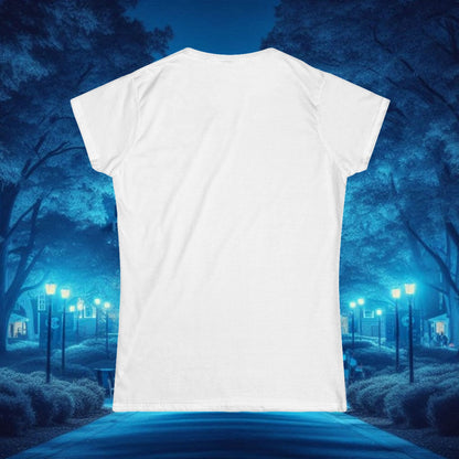 Chapel Hill Women's Tee, Softstyle T-Shirt, College Spirit Wear, Casual Wear, Gift for Students