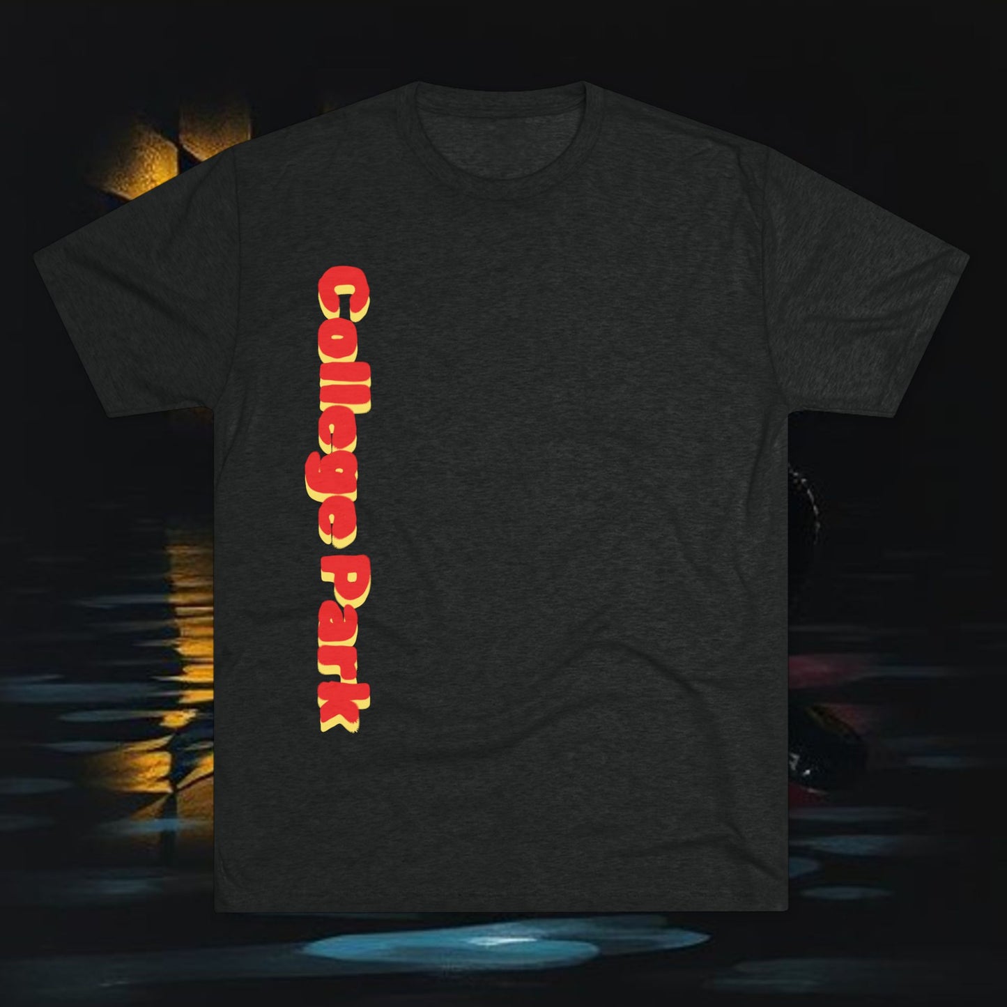 College Park Maryland Unisex Tri-Blend Crew Tee