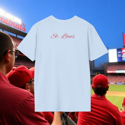 Legends Number 4 Unisex Softstyle T-Shirt, Casual Tee, Gift for Baseball Fans, Birthday Present, Everyday Wear, Unique Style