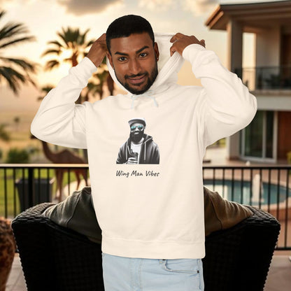 Unisex Wingman Vibes Hoodie, Casual Style Sweatshirt, Perfect Gift for Friends, Lightweight Hoodie for Everyday Wear