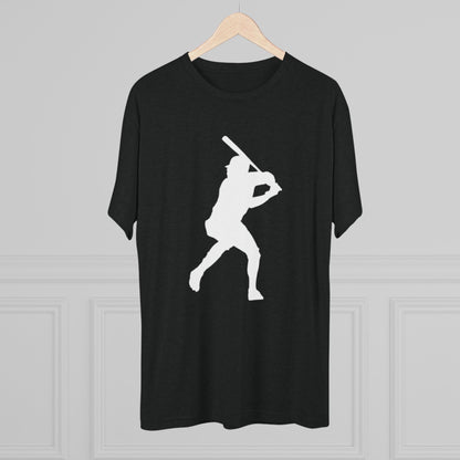 Baseball Stars Batter Silhouette Tee — Back Number '3' Player Shirt