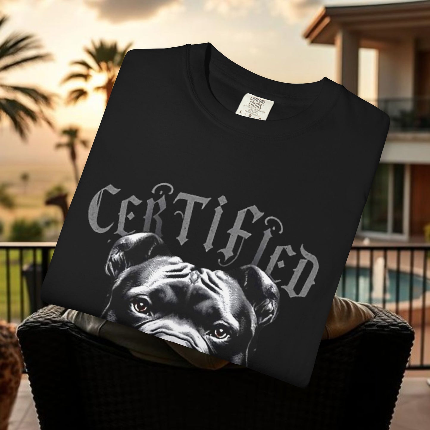 Certified Dog Unisex T-Shirt, Pet Lover Gift, Funny Dog Owner Tee, Casual Wear, Unique Dog Apparel