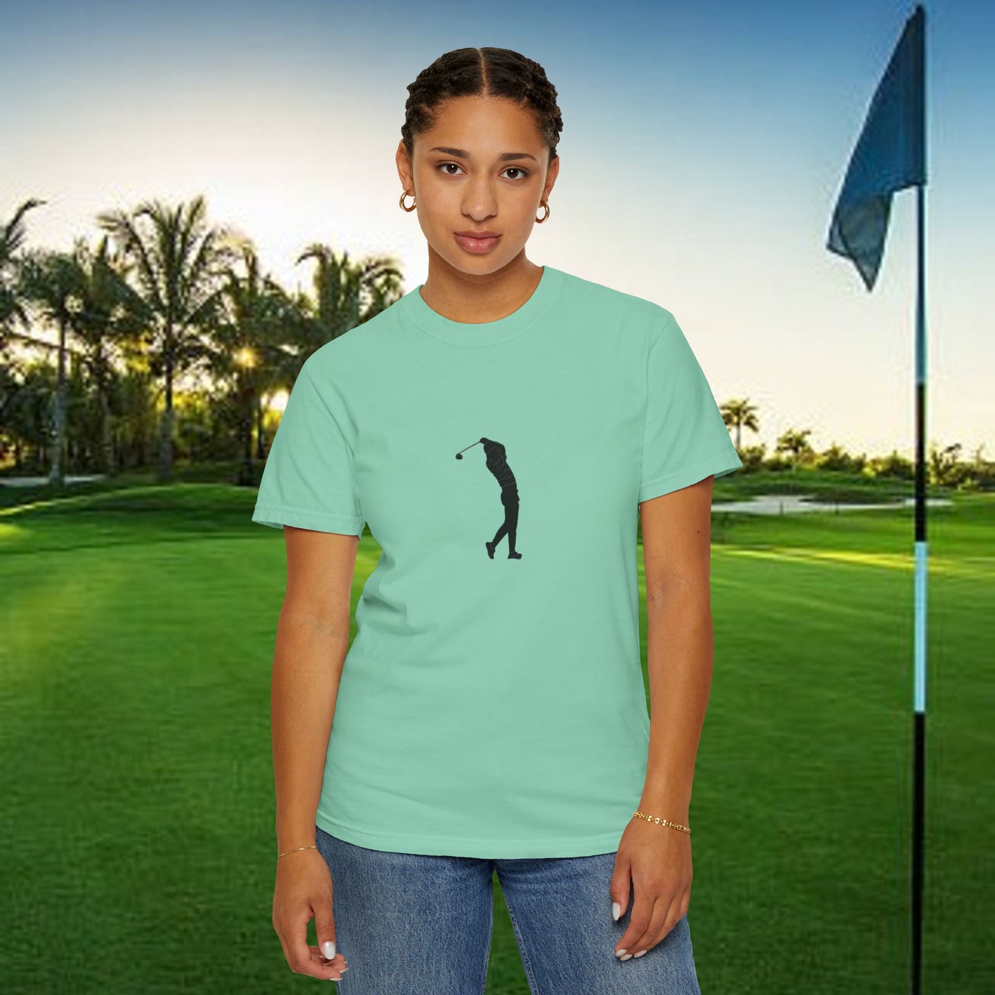 Golf Lover's Unisex Garment-Dyed T-Shirt - Perfect Gift for Golf Enthusiasts, Casual Wear, Sports Apparel, Father's Day, Birthday