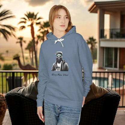 Unisex Wingman Vibes Hoodie, Casual Style Sweatshirt, Perfect Gift for Friends, Lightweight Hoodie for Everyday Wear