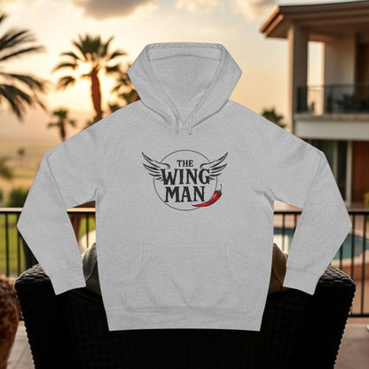 The Wing Man Unisex Hoodie | Casual Wear for Friends, Gift for Besties, Comfy Layer, Hooded Sweatshirt, Relaxed Style