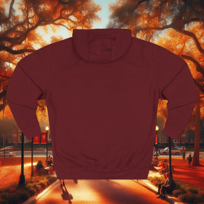 Seminoles Inspired Fleece Hoodie, Game Day Apparel, College Sports Fan Gift, Football Spirit Wear
