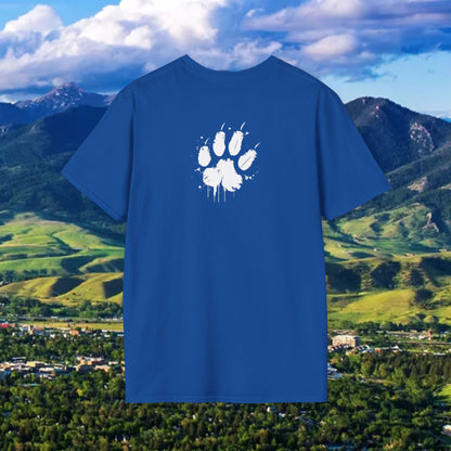 Upside Down FTG Unisex Softstyle T-Shirt - Trendy Fashion Tee, Everyday Comfort, Gift for Bobcat Fans, Gameday Wear, Relaxed Style