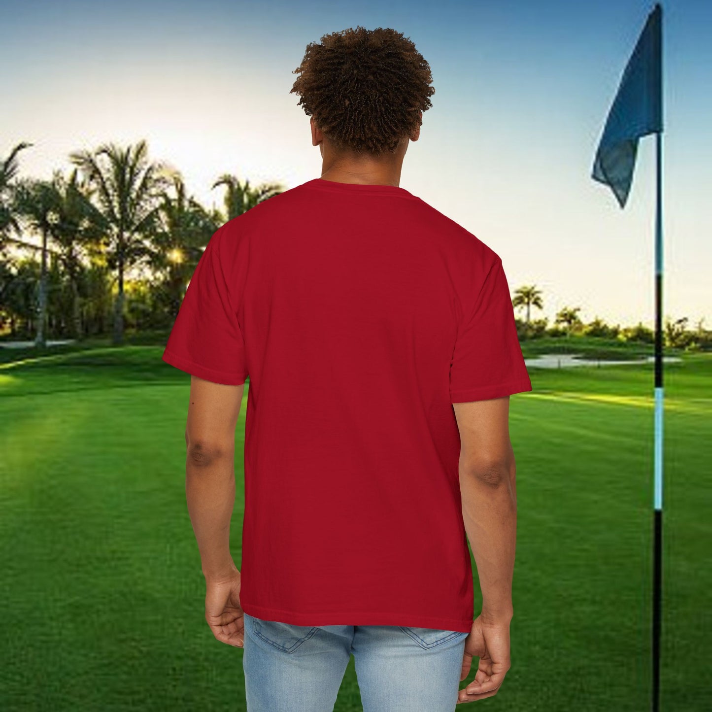 Golf Lover's Unisex Garment-Dyed T-Shirt - Perfect Gift for Golf Enthusiasts, Casual Wear, Sports Apparel, Father's Day, Birthday