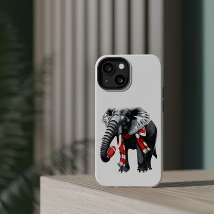 Vibrant Elephant Tough Cases - Unique Phone Case, Wildlife Lover Gift, Sports Team Accessory, Trendy Phone Cover, Fun Animal Design